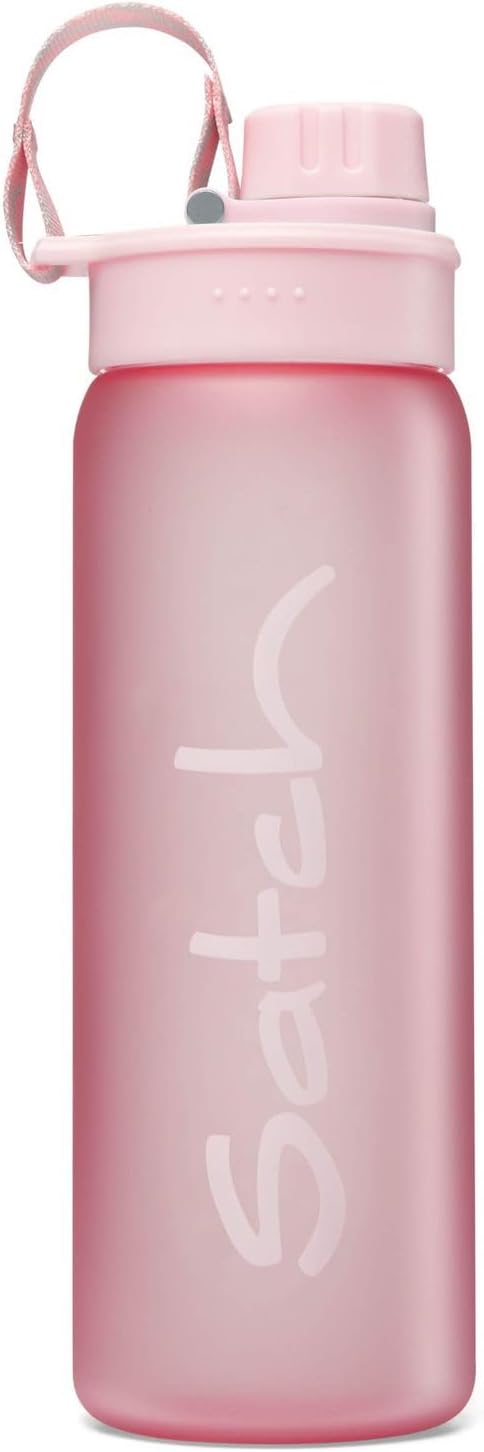 Satch Sport Trinkflasche BPA frei 650 ml, Auslaufsicher und Kohlensäure geeignet, für Sport- und Erf