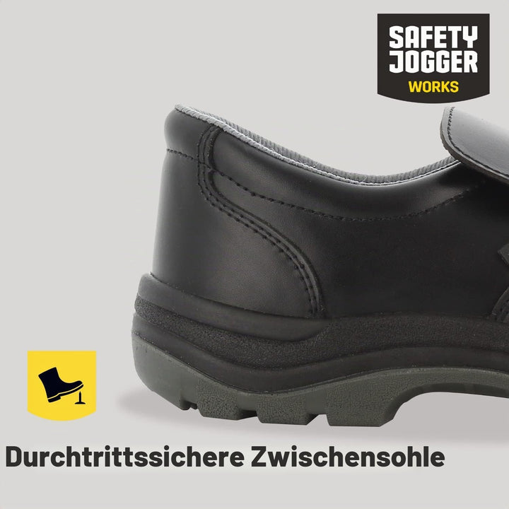 SAFETY JOGGER S3 Sicherheitsschuhe Herren mit Stahlkappe – X0600 - Rutschfester Arbeitsschuh für Dam