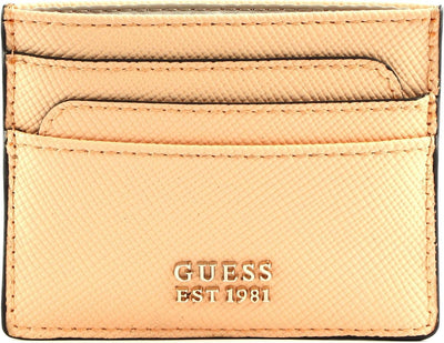 GUESS Laurel Card Holder Apricot Cream