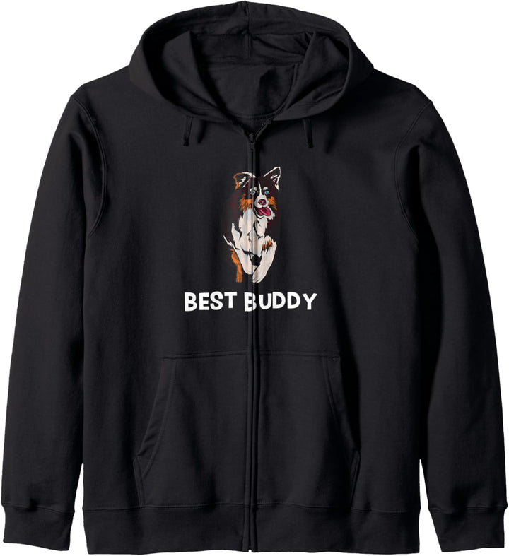 Australian Shepherd Hund Design Aussie Kapuzenjacke