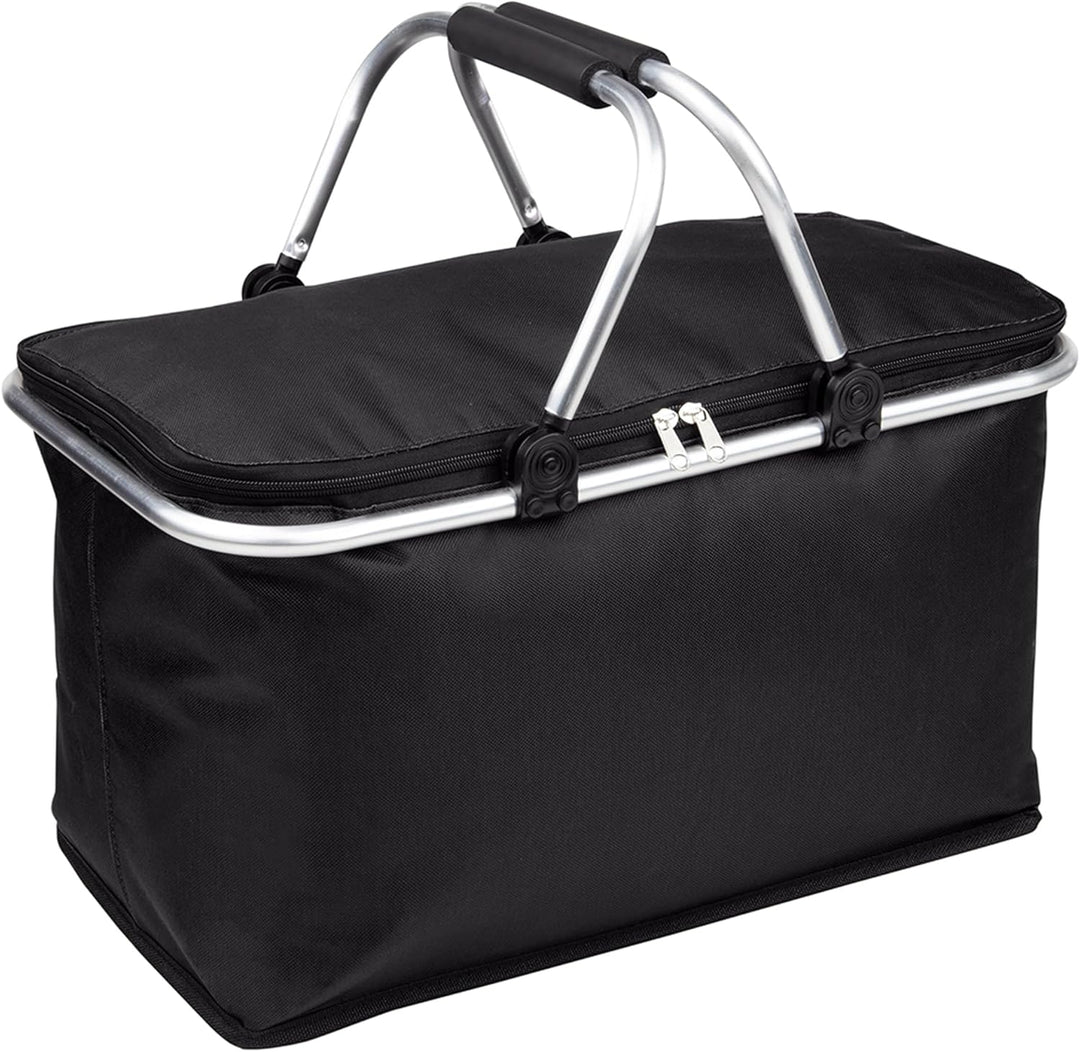 Einkaufskorb Kühlkorb 25 L Faltbarer Thermokorb Picknickkorb Korb Einkaufskörbchen Körbchen klappbar