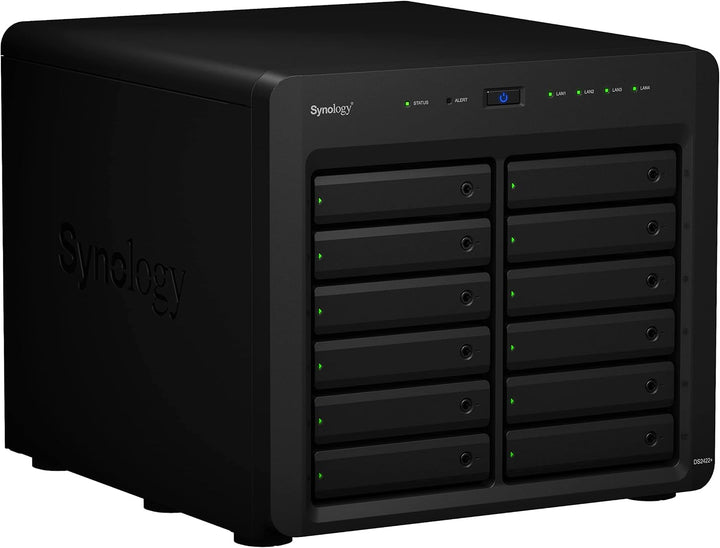 Synology DiskStation 12 Bay DS2422+ Quad Core CPU mit 4 GB Speicher (Diskless) 12-bay; 4GB DDR4 DS24