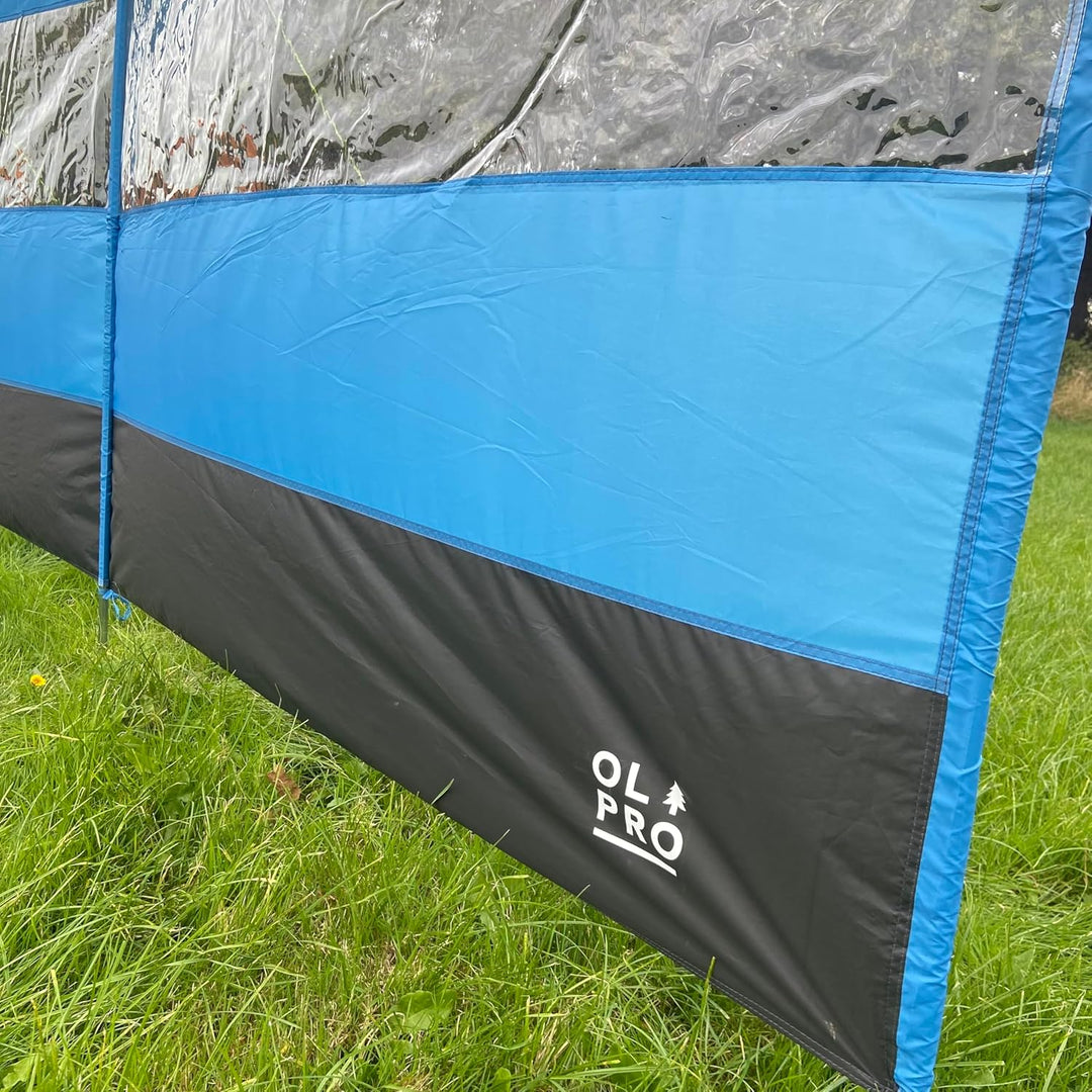 OLPRO Outdoor Leisure Products Compact Vision Windschutz blau, blau