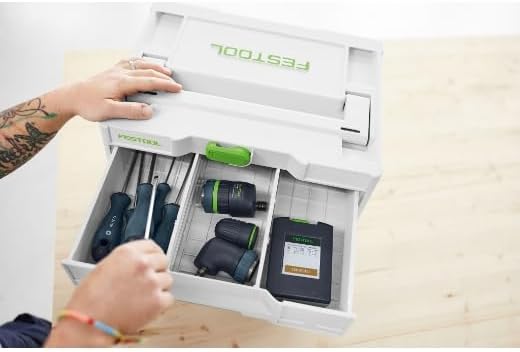 Festool Sortainer³ SYS3-SORT/2 M 337 (mit Trennstegen), Sys3-sort/2 M 337