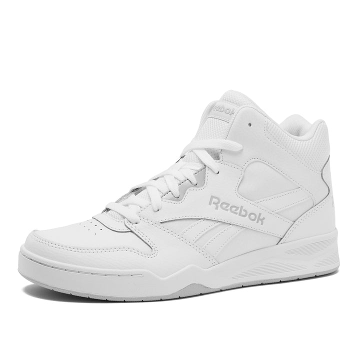 Reebok Herren Bb4500 Hi 2Sneaker 38.5 EU Weiss Hellgrau, 38.5 EU Weiss Hellgrau