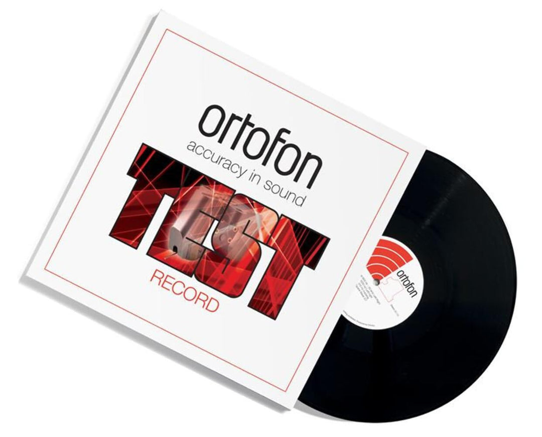 Ortofon Test Record - Testschallplatte für die Analyse der Leistung des Tonabnehmers sowie seiner In