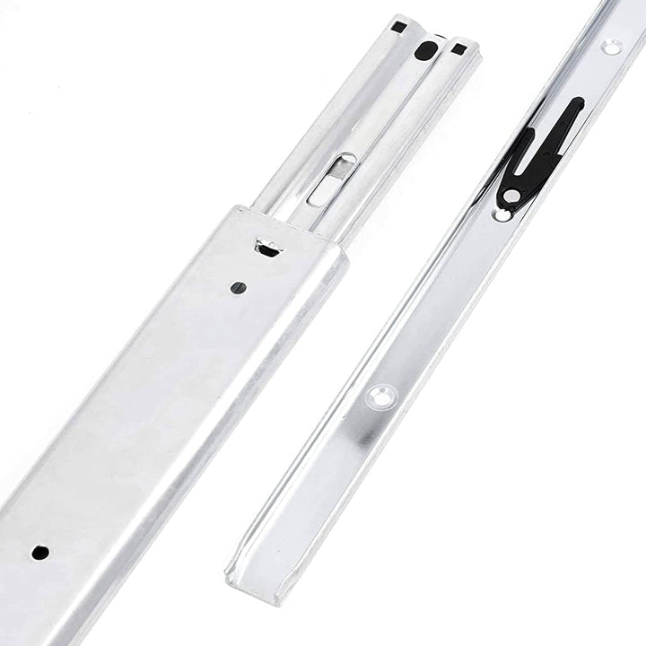 GTV H53 Schubladenschienen Vollauszüge Schubladenauszüge - 53.9 x 1100 mm - 2 mm Starken Verzinkt St