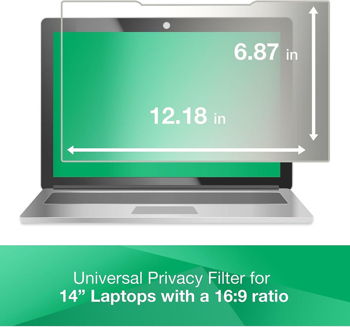 3M AG14.0W9 Blendschutzfilter für Widescreen Laptops 35,6 cm (entspricht 14"), 35,6 cm