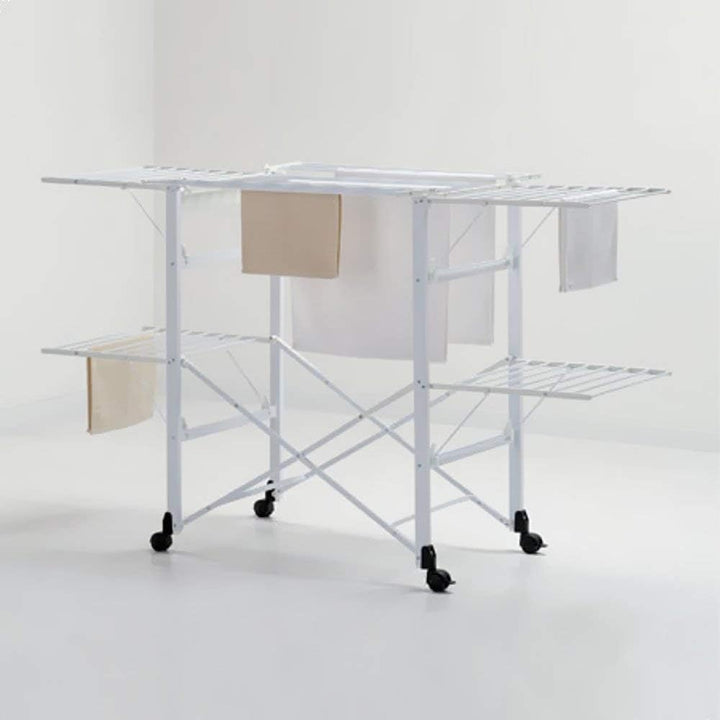 Foppapedretti 9900420000 Wäscheständer Gulliver Alluminio Weiss Singles, Weiss Singles