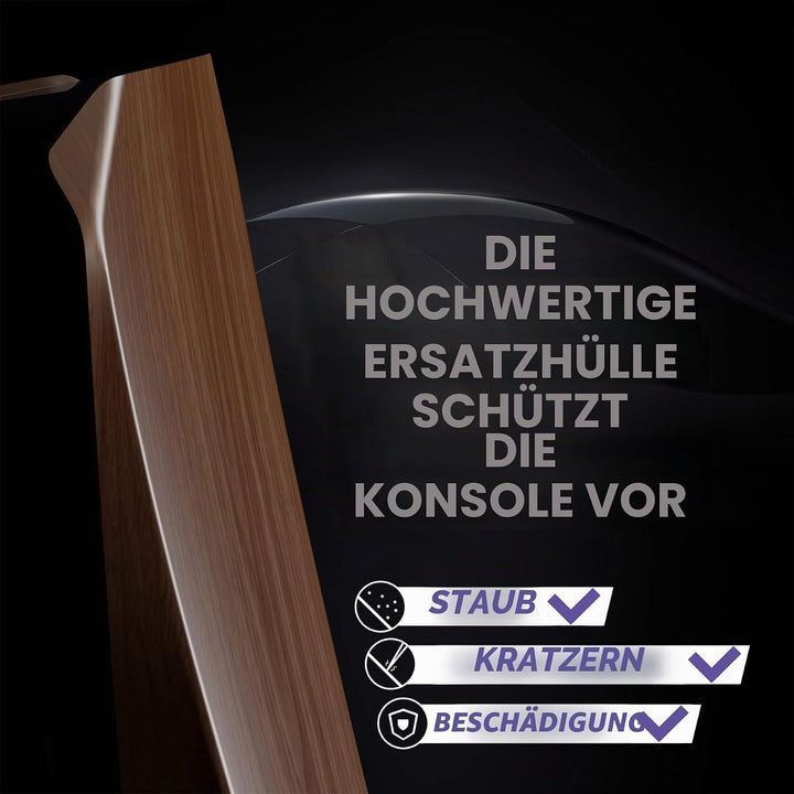 eXtremeRate Re-Design eXcover Shell für ps5 Konsole Disc Edition, Intergriert Abdeckung Front/Rückpl