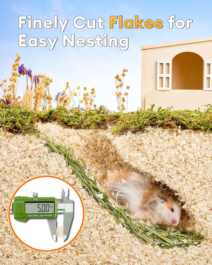 BUCATSTATE Aspen Bettwäsche - 99,9% staubfreie natürliche Hamster Bettwäsche | super absorbierende G