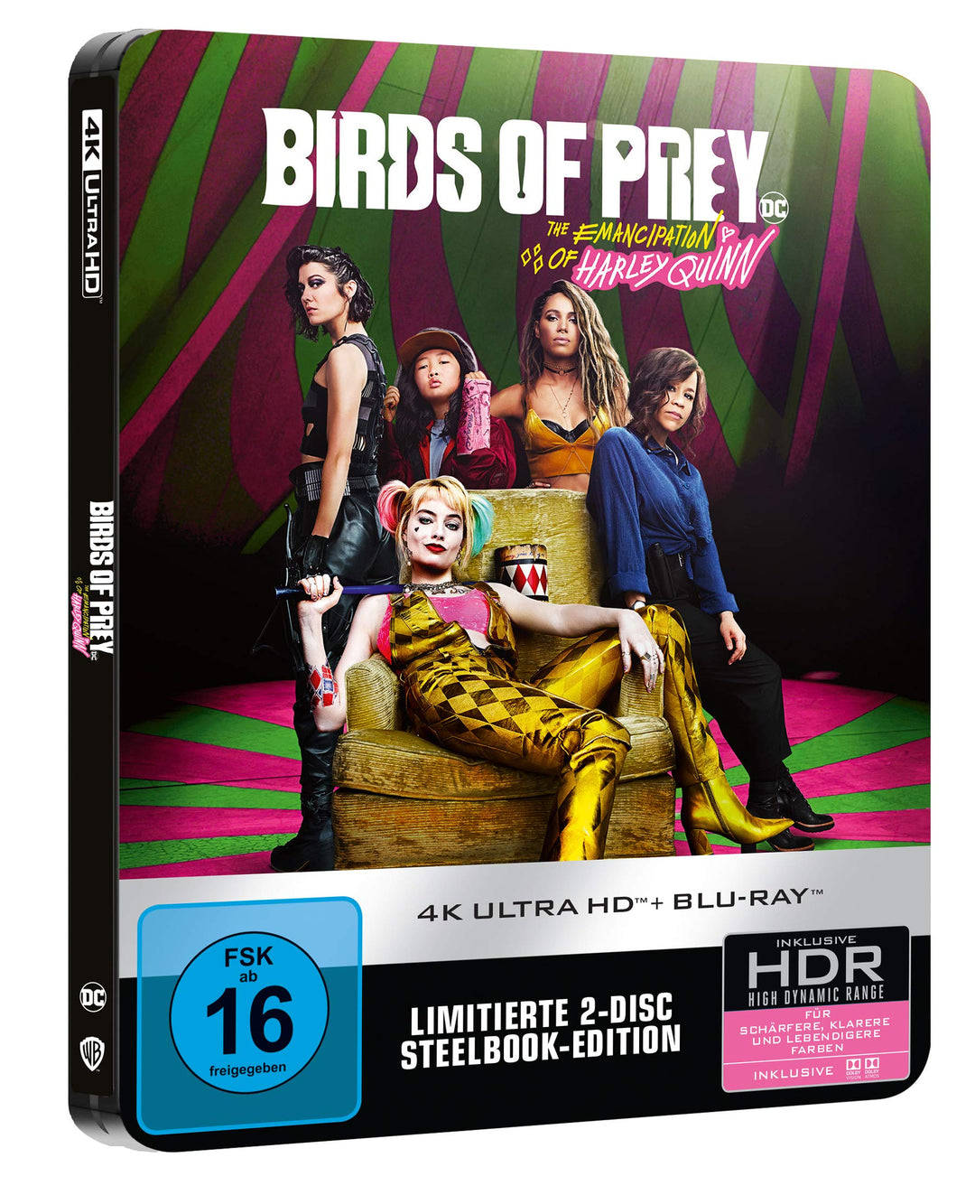 Birds of Prey: The Emancipation of Harley Quinn 4K Ultra-HD Steelbook [Limited Edition]