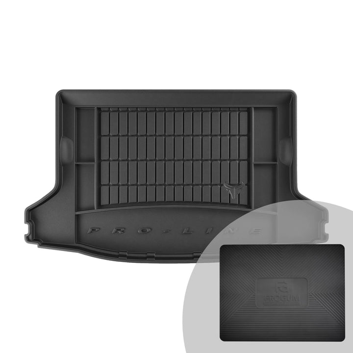 FROGUM ProLine 3D Gummimatte Exklusive Auto Kofferraummatte Kofferraumwanne für Subaru XV I 2011-201