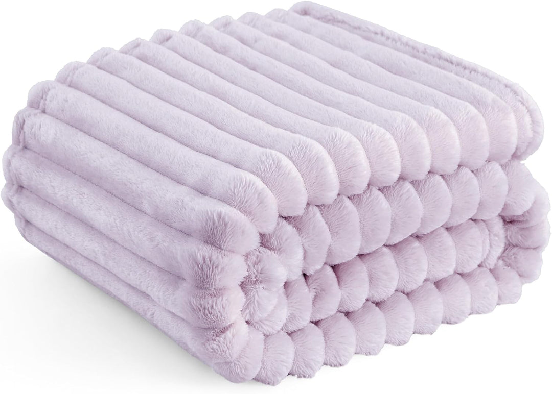 BEDSURE Kuscheldecke Flauschig Decke Fleecedecke – Weiche Warme Grobe Korddecke Gemütlicher Überwurf