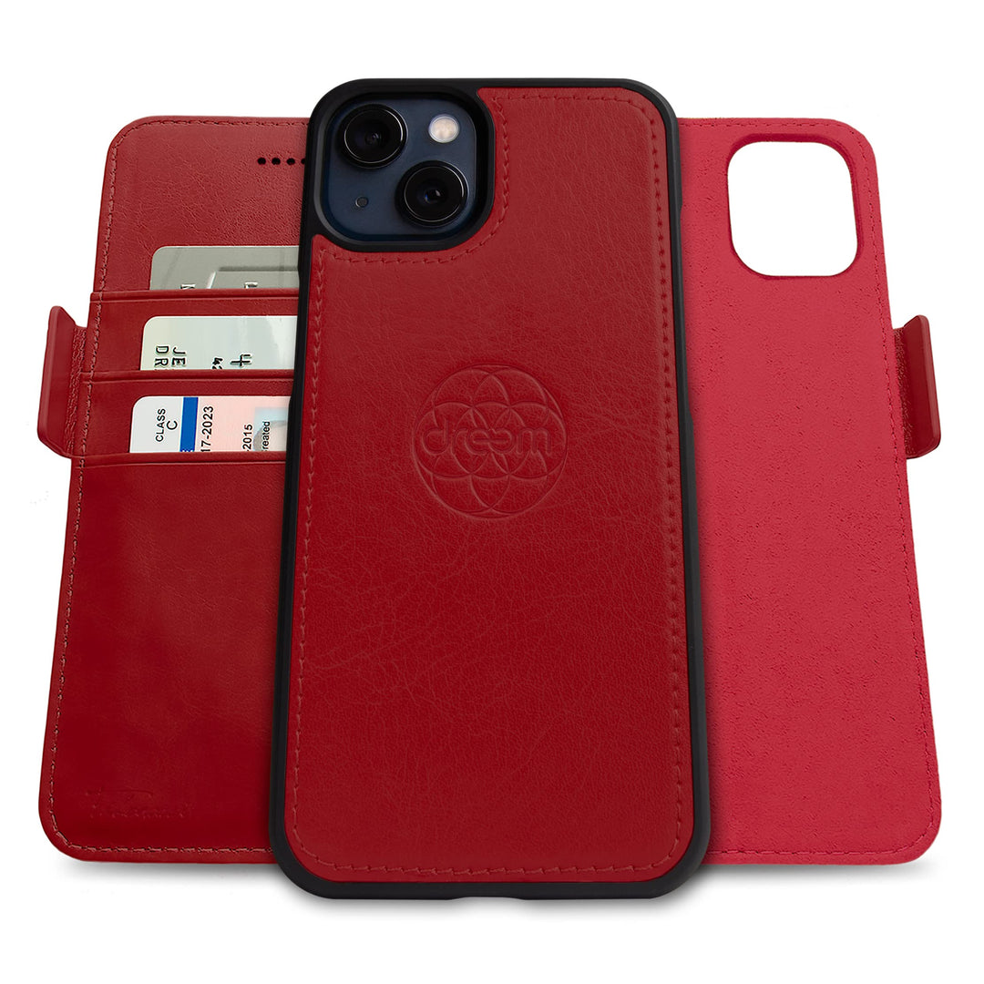 Dreem Fibonacci iPhone 13 Mini Brieftaschen-Etui / 2-in-1 stossfestes Etui und abnehmbares Folio aus