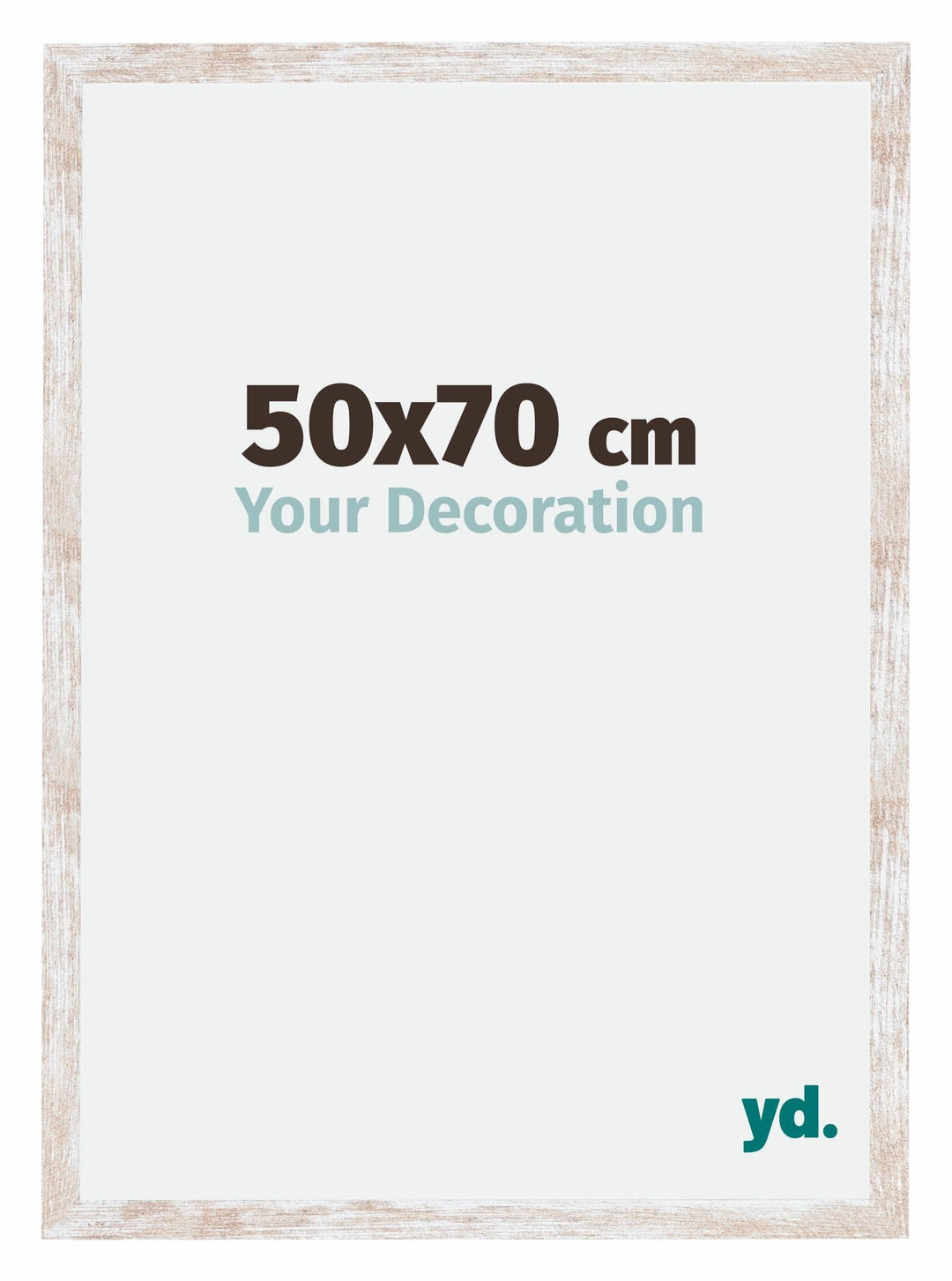 yd. Your Decoration - Bilderrahmen 50,00x70,00 cm - Bilderrahmen aus MDF mit Acrylglas - Antireflex
