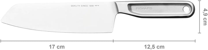 All Steel Couteau Santoku 16cm