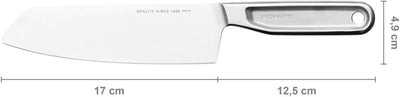All Steel Couteau Santoku 16cm