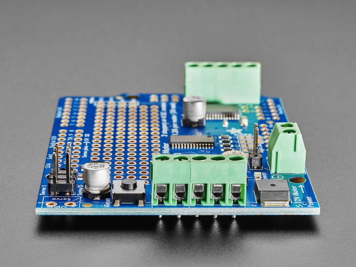 Adafruit Motor/Stepper/Servo Shield for Arduino v2.3 Kit by Adafruit