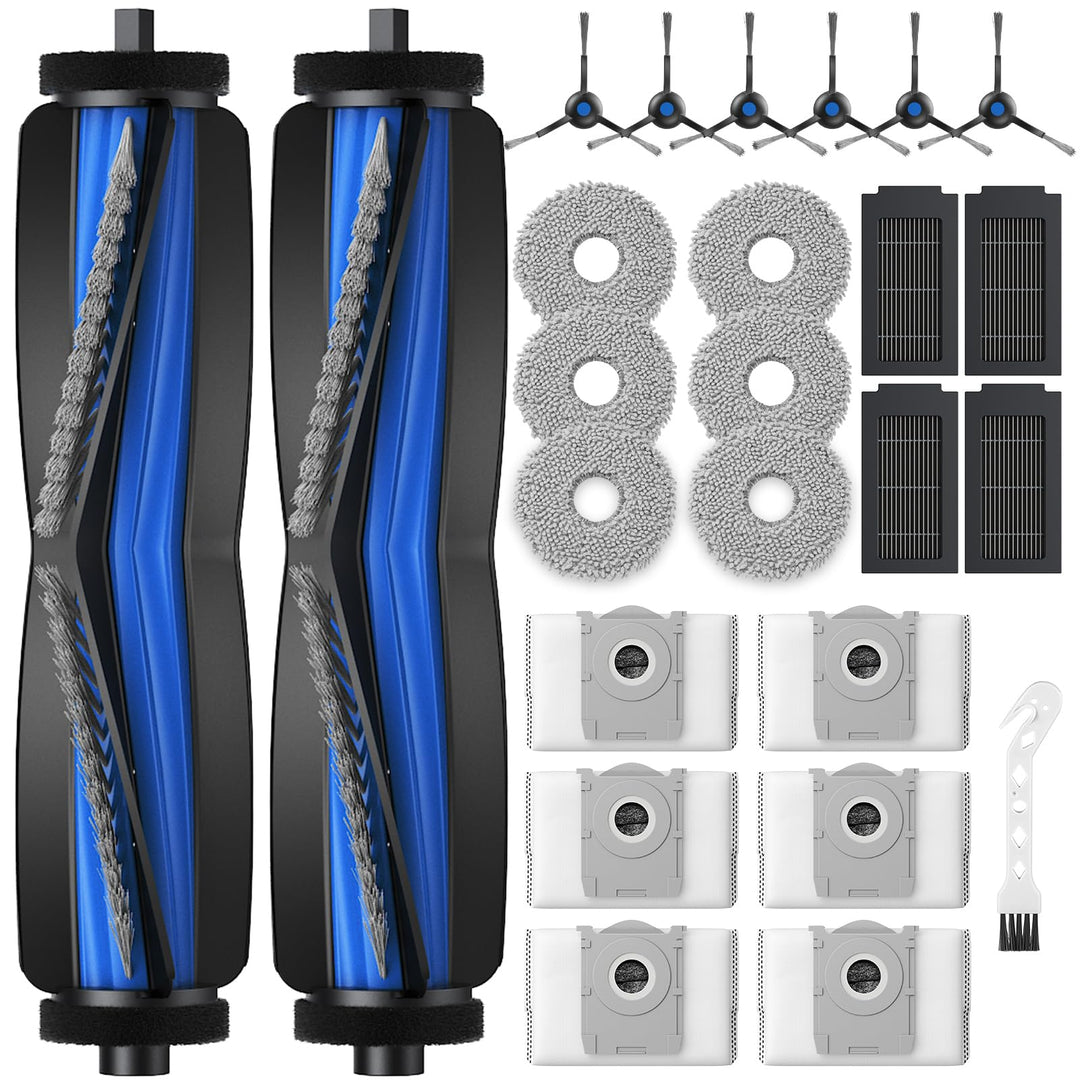 25 Stück T50 Zubehörset für ECOVACS DEEBOT T50 Pro Omni Gen2/T50 Pro Omni/T50 Omni/T50 Omni Gen2 Sau