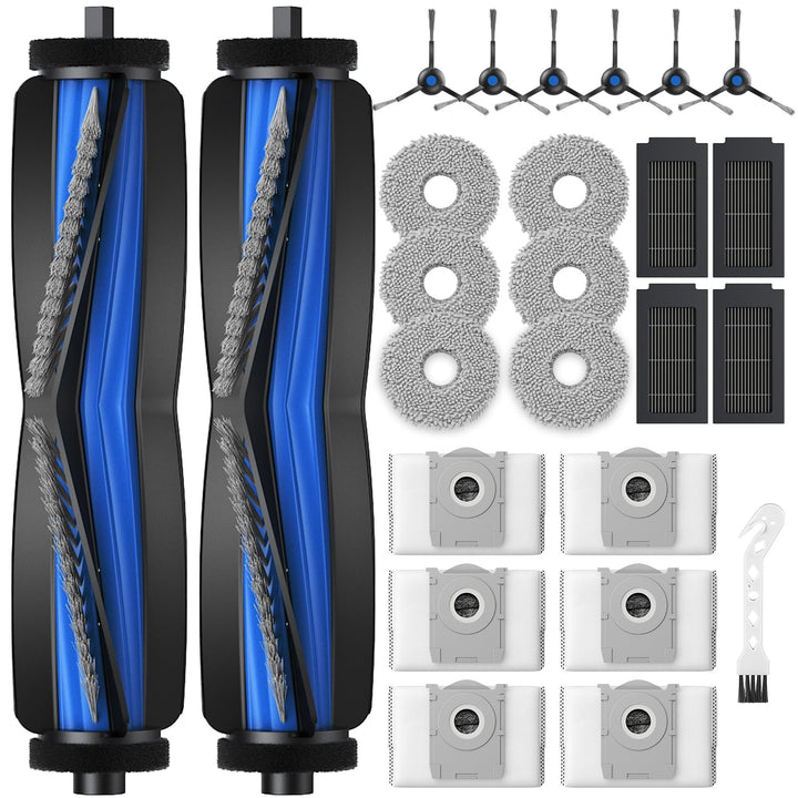 25 Stück T50 Zubehörset für ECOVACS DEEBOT T50 Pro Omni Gen2/T50 Pro Omni/T50 Omni/T50 Omni Gen2 Sau