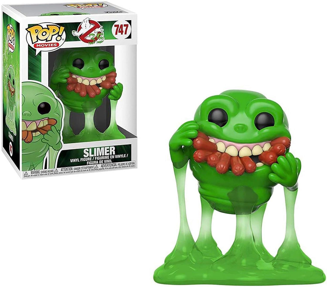 Funko Pop! Movies: Ghostbusters-Slimer with Hot Dogs - Vinyl-Sammelfigur - Geschenkidee - Offizielle