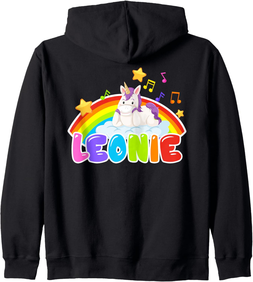 Leonie Einhorn Vorname Mädchenname Einhörner Kapuzenjacke