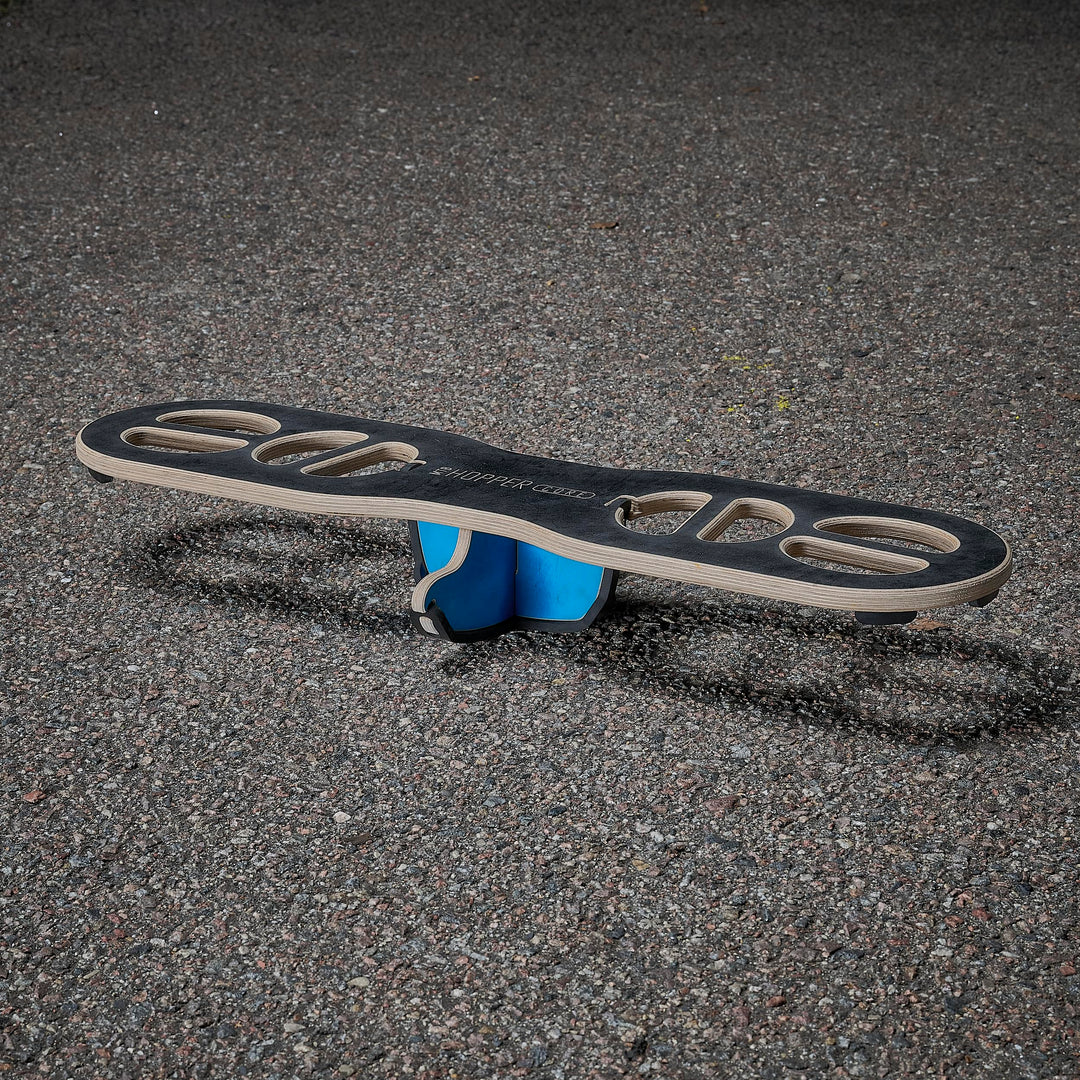 MTB Hopper CORE Balance Board aus Holz für Liegestütz und Oberkörpertraining – Balance Trainer mit G