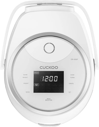 CUCKOO Reiskocher & Dampfgarer mit 14 Programmen, Turbo- & Warmhaltefunktion, Timer, antihaftbeschic