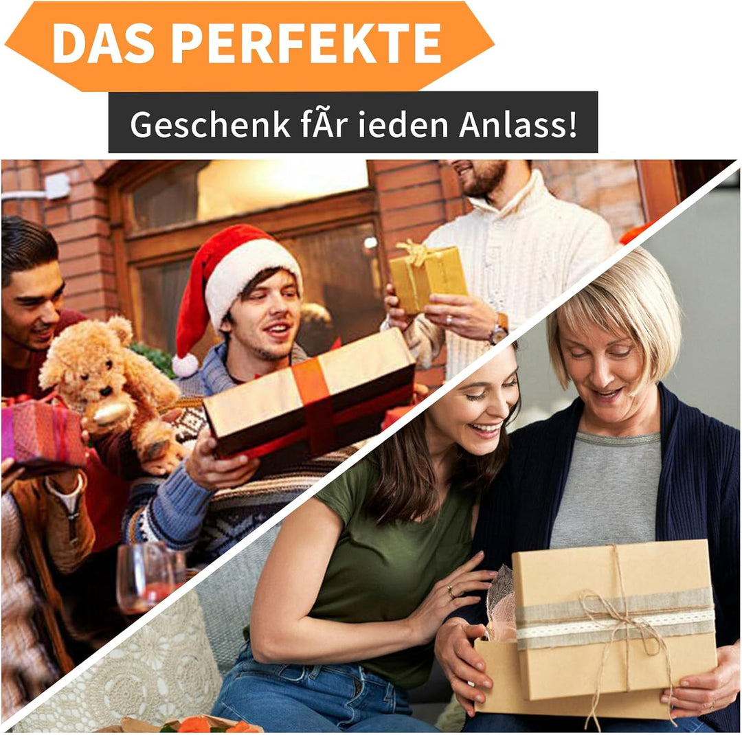 Couchbar Snackbox, Snackspender mit Snackschale, Bambus Sofatablett für Sofa, Deko, Couch Bar mit Ge