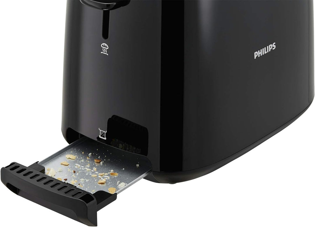 Philips HD9318/00 Wasserkocher Serie 3000, 1,7l, Federdeckel, LED-Anzeige, weiss &amp; HD2581/90 Toaster