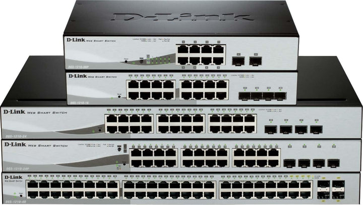 8-Port PoE Gigabit Switch DGS-1210-08P