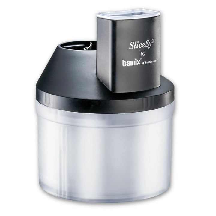 bamix Zubehör SliceSy für alle bamix Stabmixer ab 180 Watt, inkl. 5 Scheiben, Küchenmaschine multifu