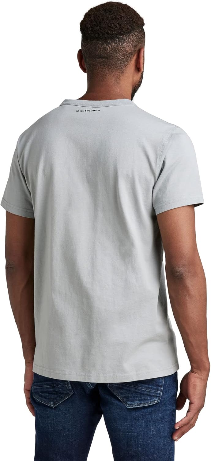 G-STAR Herren T-Shirts M Grau (Correct Grey D21332-c336-1238), M Grau (Correct Grey D21332-c336-1238