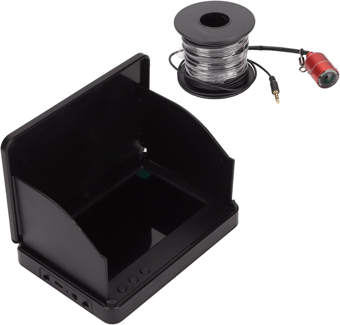 Unterwasser-Angelkamera, IP67 Wasserdichter 5-Zoll-IPS-LCD-, Tragbarer Fischfinder, Unterwasserkamer