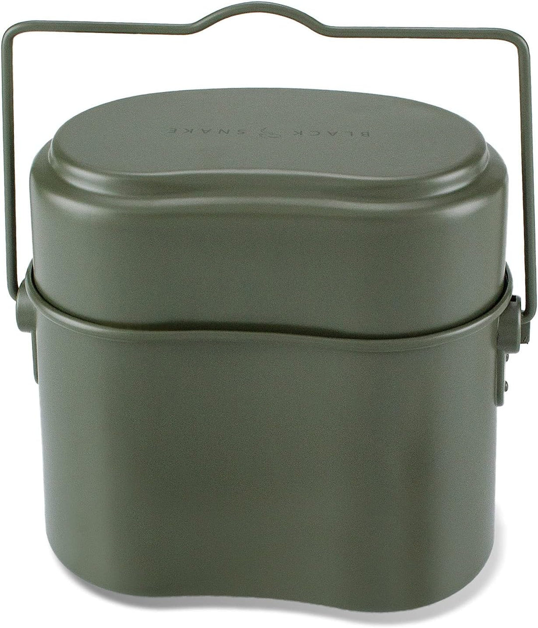 Camping-Kochgeschirr aus Aluminium - Original Bundeswehr Outdoor-Kochset nach TL - Robustes Feldgesc