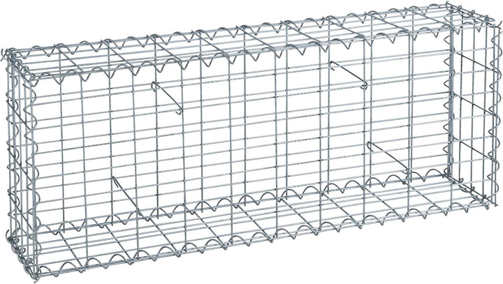 Spiral Steingabionen, Gabione, Steinkorb, Wand, Drahtkorb, Mauer (1 Stück 100x40x20 cm), 100x40x20 c