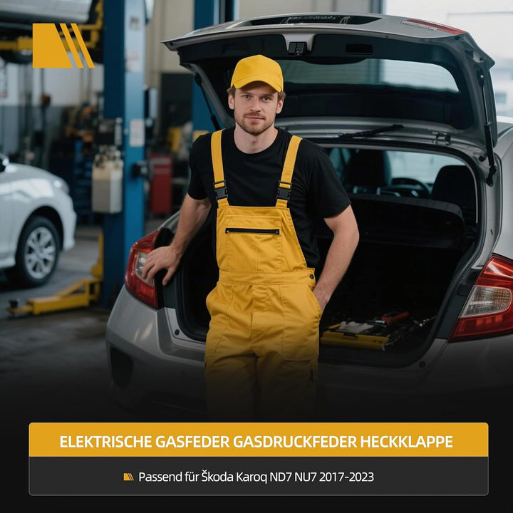 2x Hintere Elektrische Gasfeder Gasdruckfeder, Elektrische Heckklappen Gasdruckfeder Links/Rechts Pa