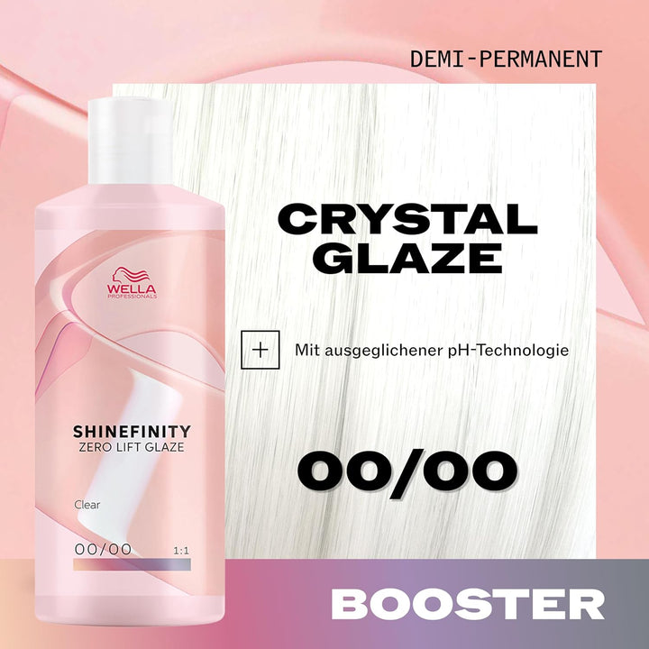 Wella Professionals Shinefinity Glaze demi-permanent, pH-neutral & ohne Ammoniak - zum Verdünnen & P