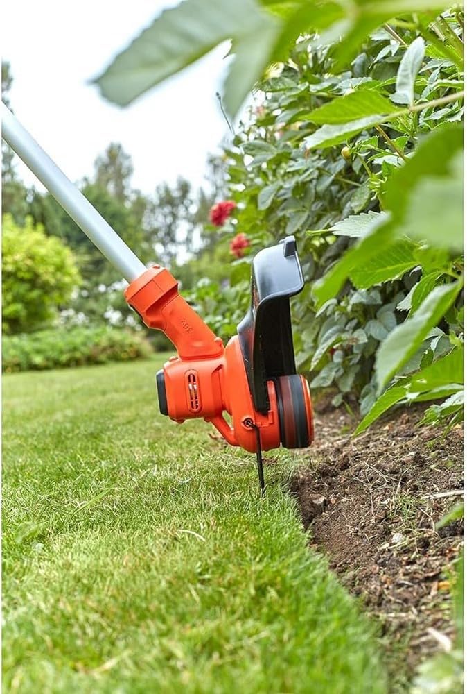 BLACK+DECKER Rasentrimmer Akku Freischneider - Rasenkantenschneider 36V, Schnittbreite 33 cm, kohleb