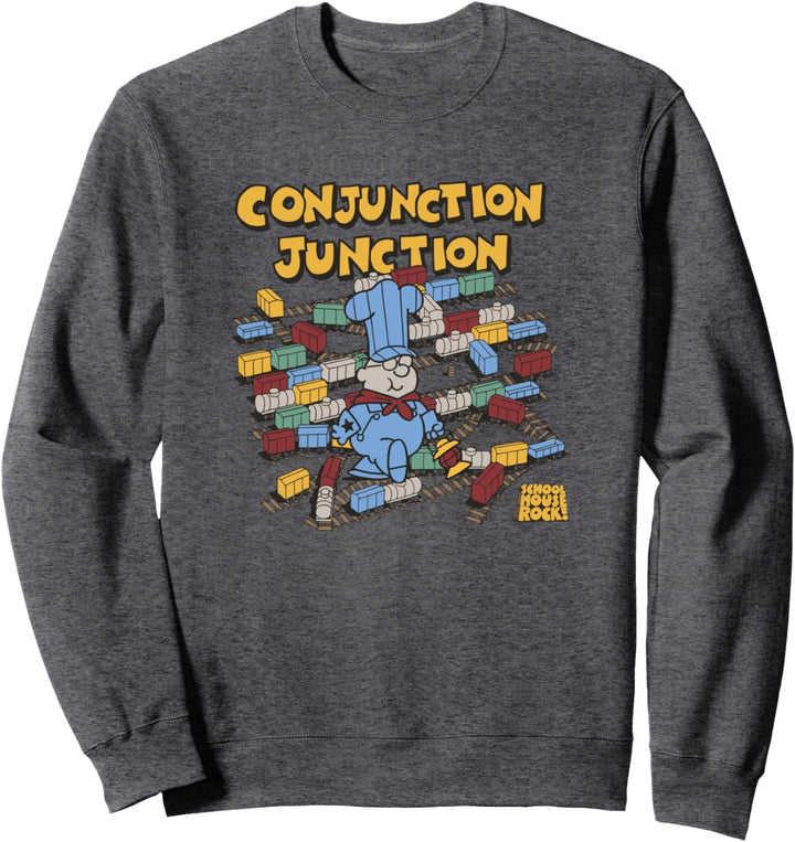 Schoolhouse Rock Konjunktionsverbindungsleiter Sweatshirt