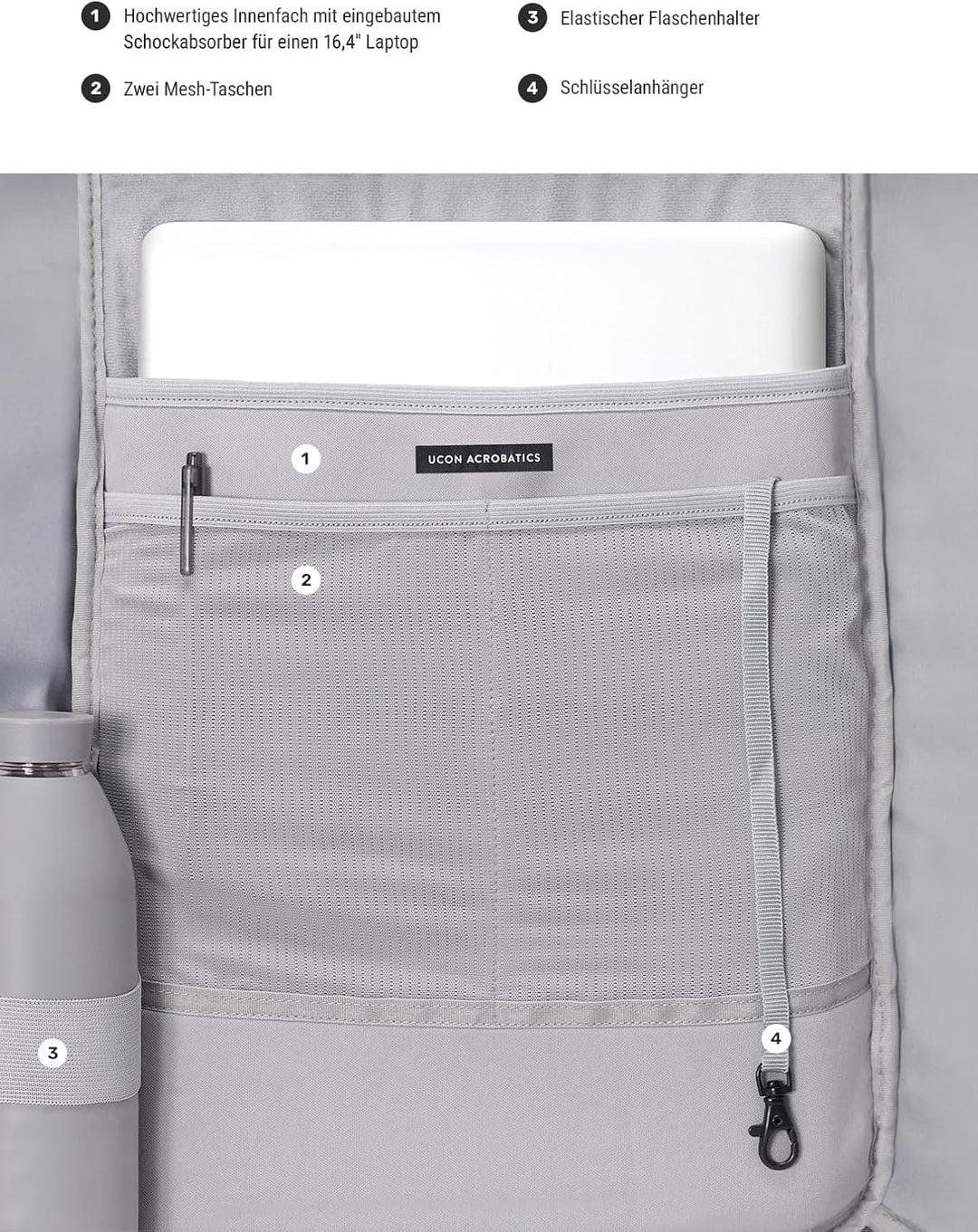 Ucon Acrobatics Unisex Hajo Mini Rucksack Unisex Rucksack (1er Pack) Einheitsgrösse Honey Mustard, E