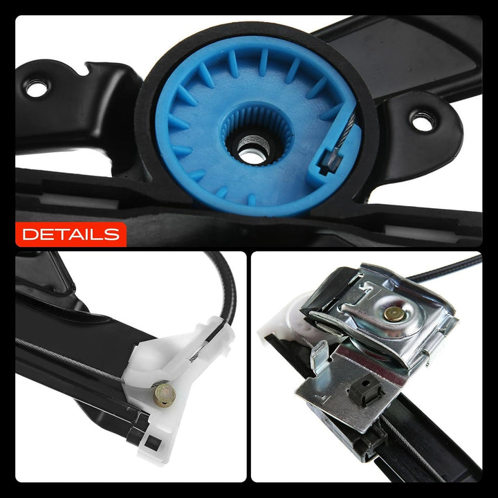 Frankberg Fensterheber Vorne Links Kompatibel mit Mondeo III B5Y B4Y BWY Alle Motoren 2000-2007 1417