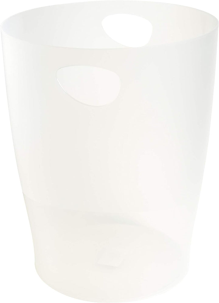 Exacompta 45398D ECOBIN 8er Pack Papierkörbe 15 Liter mit Griffen. Eleganter und robuster Papierkorb