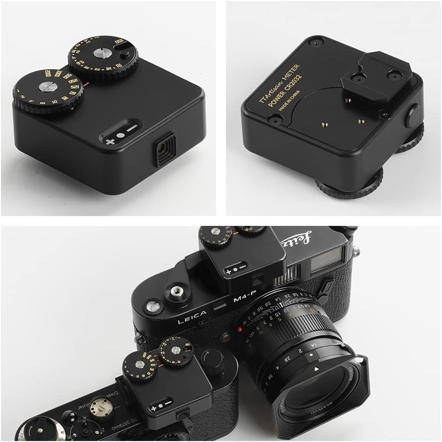 TTArtisan Upgrade Light Meter II Generation Zwei Scheiben Belichtungsmesser für die Fotografie mit C