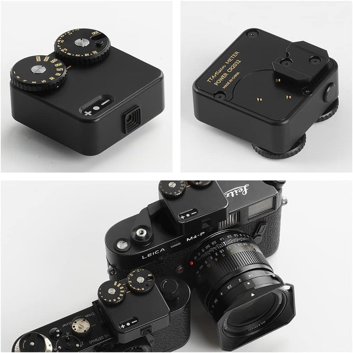 TTArtisan Upgrade Light Meter II Generation Zwei Scheiben Belichtungsmesser für die Fotografie mit C