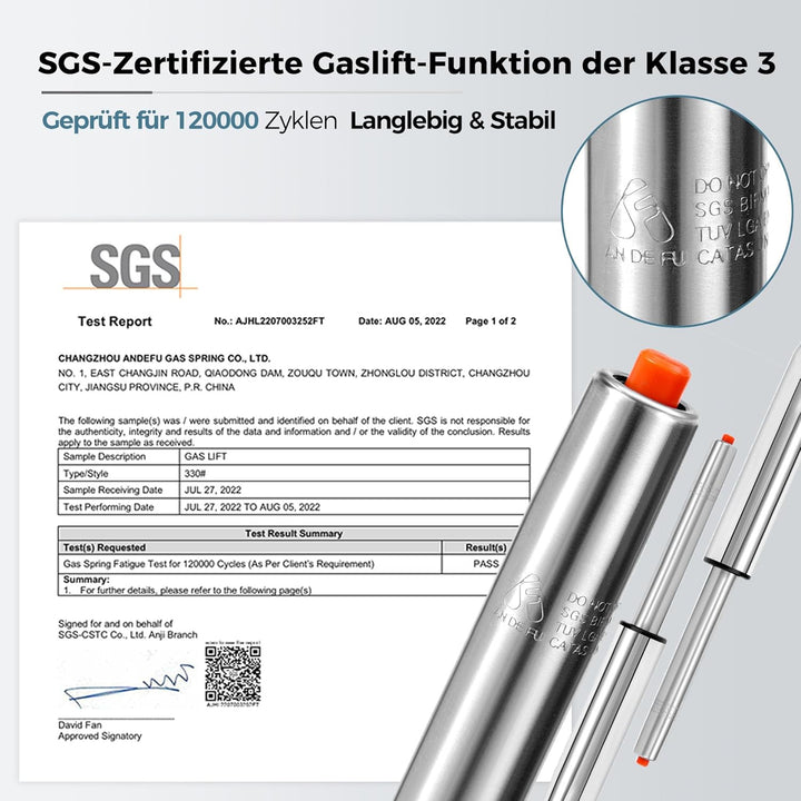 BEWISHOME Sattelhocker mit Rollen,Schwenkbarer,Verstellbarer Rollhocker, strapazierfähiges PU-Leder