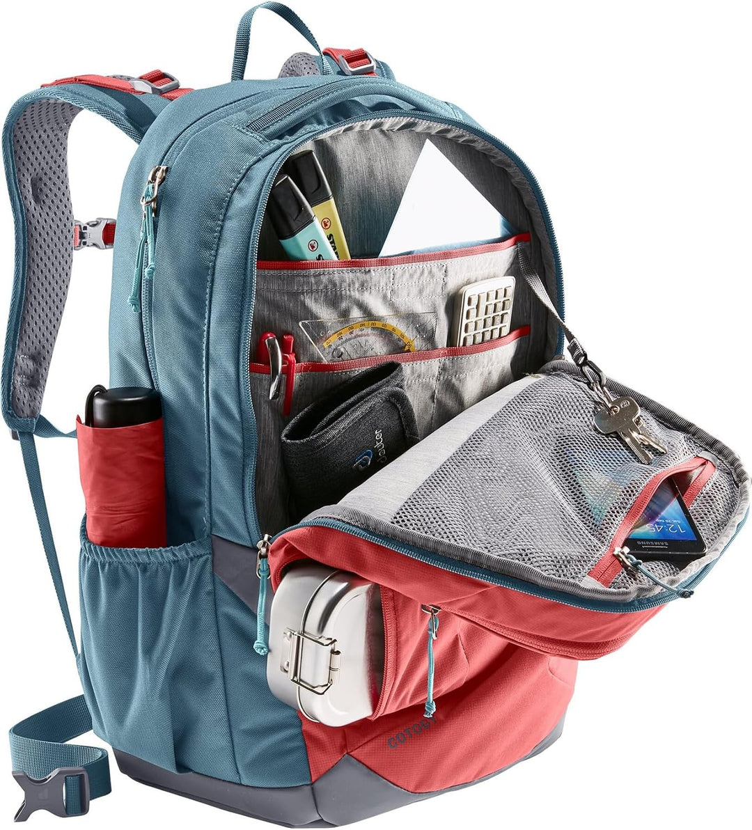 deuter Cotogy Schulrucksack 26 L Currant-arctic Single, 26 L Currant-arctic Single