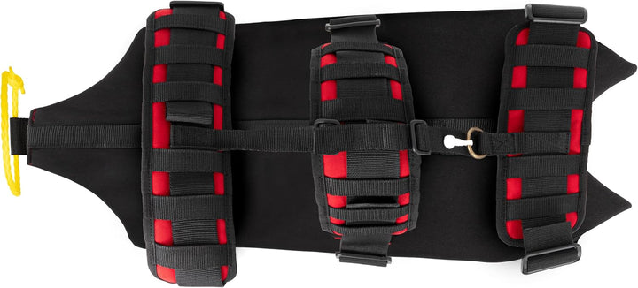 ELITE BAGS - RESCUE'S Dog Geschirr für Hunde | Grösse L | Komfortables Geschirr | mit Reflexstreifen