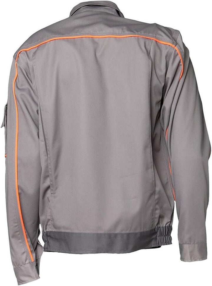 Planam Grösse 66 Herren Visline V2 Bundjacke zink orange schiefer Modell 2480